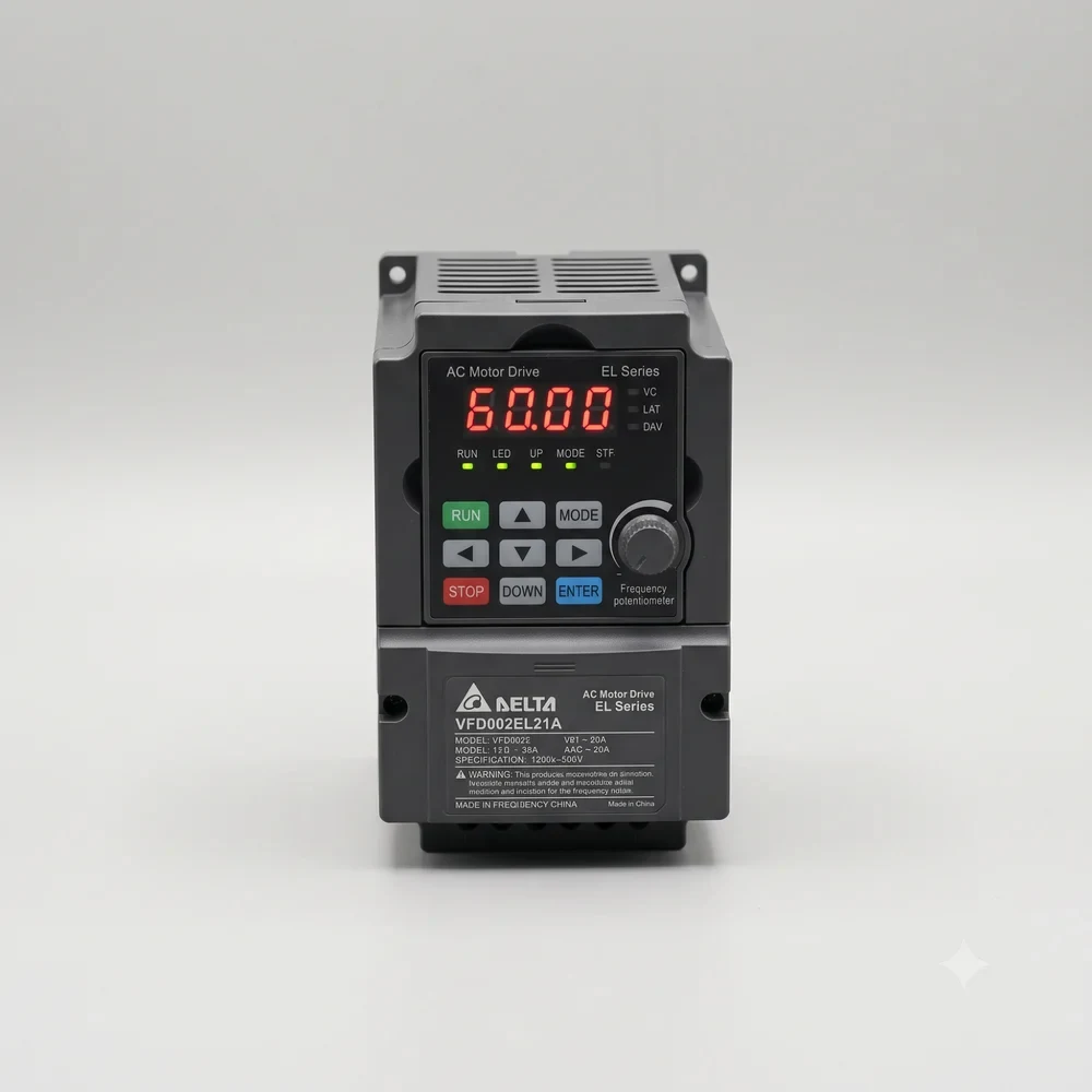 VFD002EL21A Delta AC Motor Drive EL — view 2