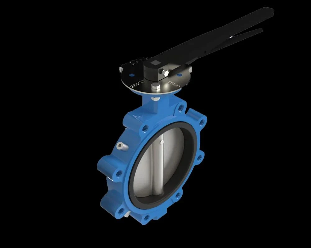 4 Inch Mild Steel Butterfly Valve — view 2